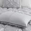 Ensemble d'édredon touffeté 7 pièces grand gris-119744448-119744454