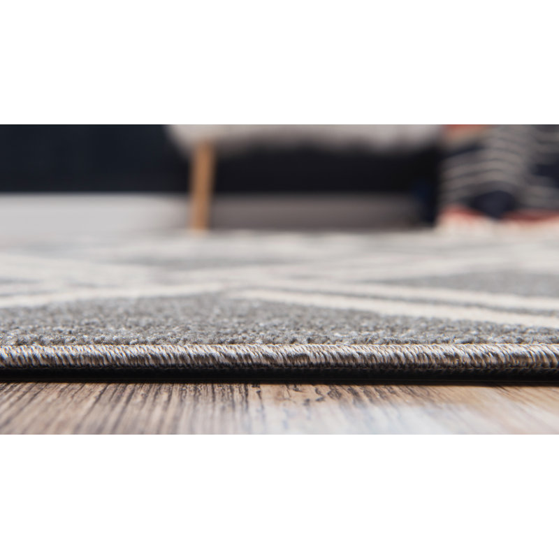 Cand Geometric Indoor Rug, Rectangle 7'1" x 10'