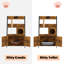 Ensemble d'accessoires en bois-93259669