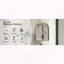 Pharmacie d'angle en métal 18 po avec miroir arqué 18 po x 24 po -13534573