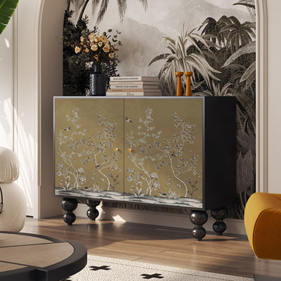Armoire multifonctionnelle de style français.