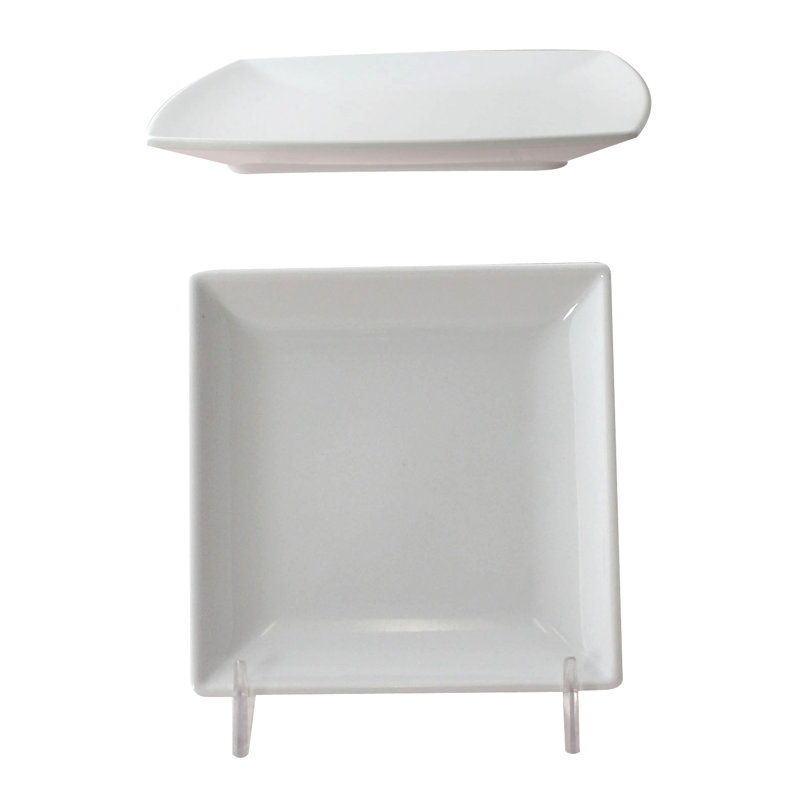 4.5'' Melamine Square Bread And Butter Plate