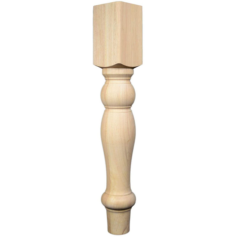 Pied de table de ferme non fini