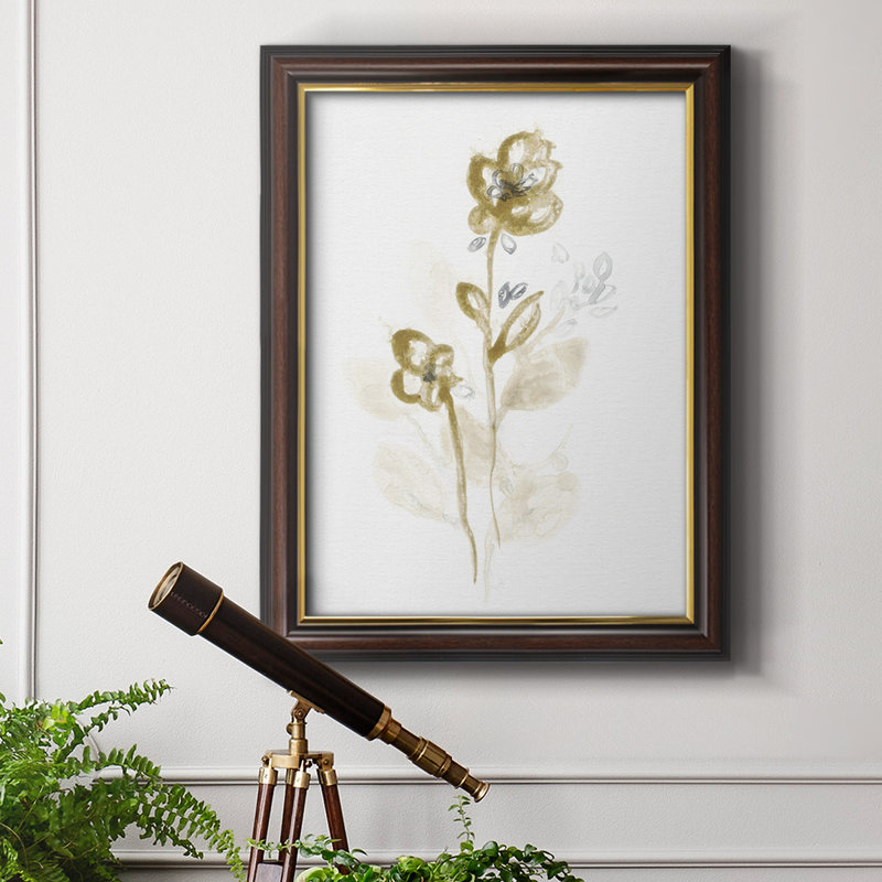 Toile de qualité supérieure bronze bronze III - prête à être accrochée, H 36 po x l 24 po x P 2,5 po
