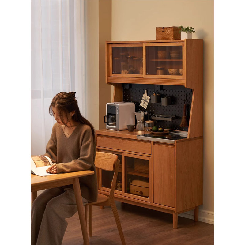 Armoire de rangement en bois massif