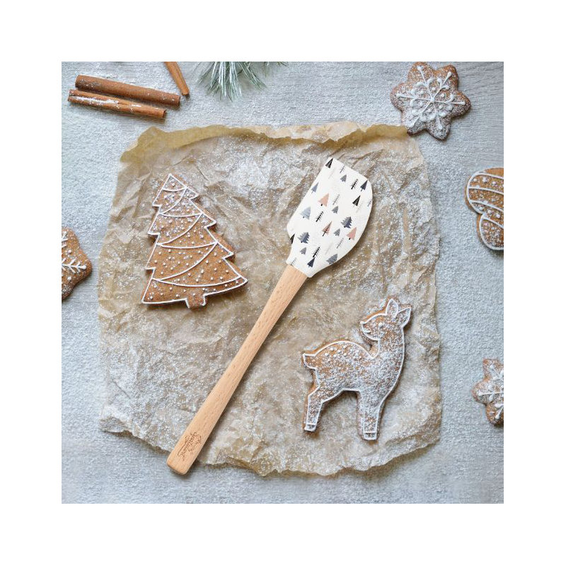 Spatulart® Nordic Trees Wood Handled Spatula