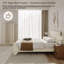 Modern Minimalist Upholstered Wingback Bed-359045050