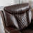 40.6" Wide Modern Diamond Home Theater Recliner With Power Button And USB (Set of 3)-1869131969
