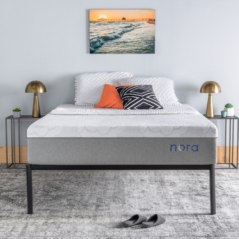 Nora 12" Latex Hybrid Medium Memory Foam Mattress, California King
