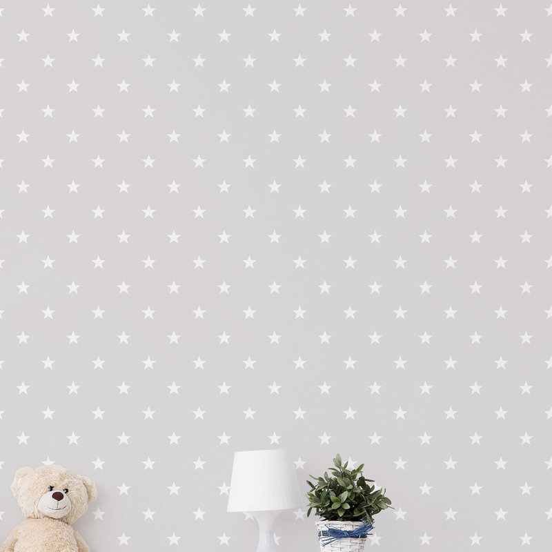 Galaxy 10m x 53cm Matte Wallpaper Roll, Grey