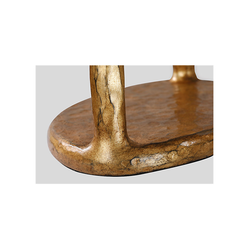 Ian K. Fowler Floor Lamp, Gilded Iron