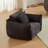 44" Accent Chair, Upholstered Modern Armchair with Throw Pillow-71714455