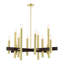 Lustre cylindrique moderne à 12 lumières Kaenel-852613288
