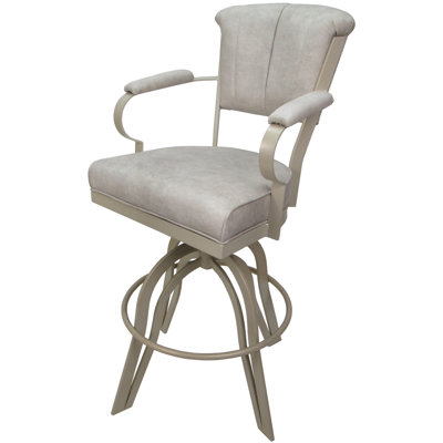 Tabouret de bar pivotant en métal 30 po Raddie