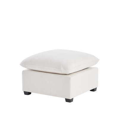 26*26" Ottoman Module for Modular Sectional Sofa,Wide Seat,Chenille,2 Colors