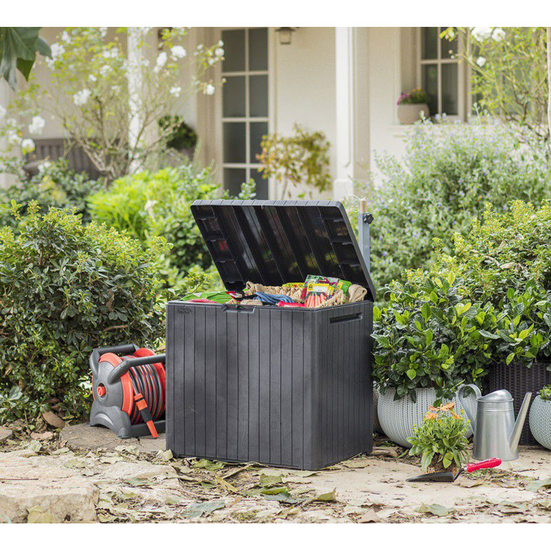 Keter City Box, Graphite/Grey