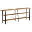 Solid Wood Top Console Table-1980550213