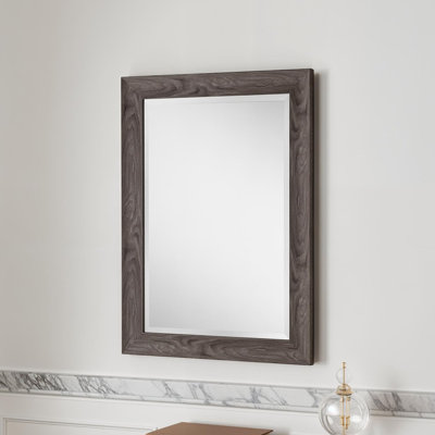 Greenlawn Curved Profile Grey Accent Wall Mirror