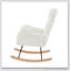 Chaise berçante Teddy