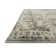 Tapis ivoire / gris Mahfuze