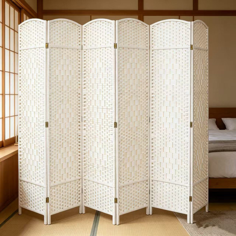 170cm H Folding Room Divider, 170" H x 240" W x 5" D