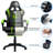 Hoffree Big and Tall Gamer Chair Ergonomic Gaming Chair with Extra Wide Massage Lumbar Pillow-2038576822