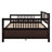 Full Size Daybed With Support Legs, Espresso