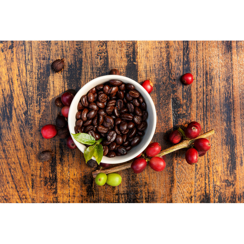 Fair Trade Coffee - Wrapped Canvas Print, 30cm H x 46cm W x 3.8cm D