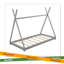 Lit plateforme simple avec structure triangulaire-117176507