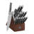 HENCKELS Graphite 14-Piece Self-Sharpening Block Set - Brown
