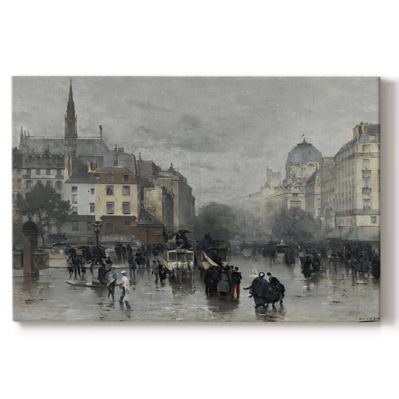 Paysages rétro-CDLXVII -Galerie enveloppée Cavas, 40 x 60