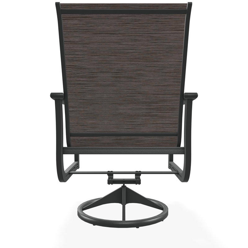 St. Catherine Polymer Outdoor Lounge Chair, Graphite, James