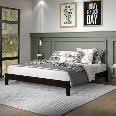 Antolic Solid Wood Platform Bed