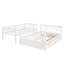 Lit superposé Willow avec toit, conception de maisonnette, structure en pin-1375866730