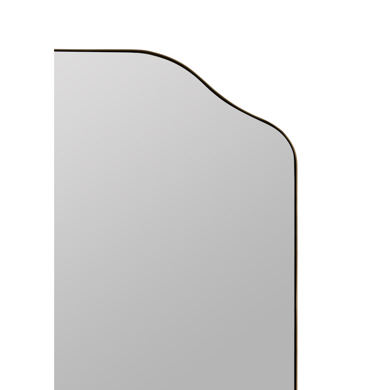 Large Henry Gold Wall Mirror, Gold