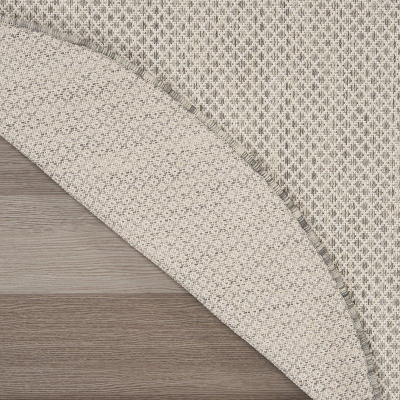 Anastasia Geometric Indoor / Outdoor Rug, Oval 3' x 5'