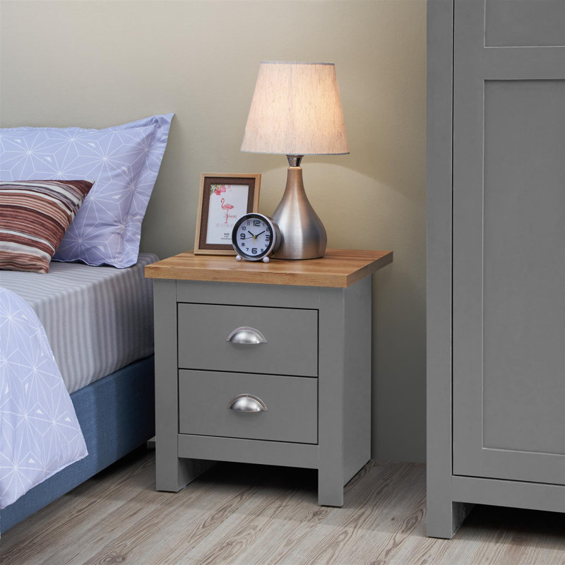 45cm W Particle Board Bedside Table