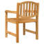 Kadlec 4 - Person Teak Wood Patio Dining Set with Square Table