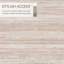 Tapis abstrait brun clair / crème Quanda (3 pi x 10 pi) Quanda-1916417487