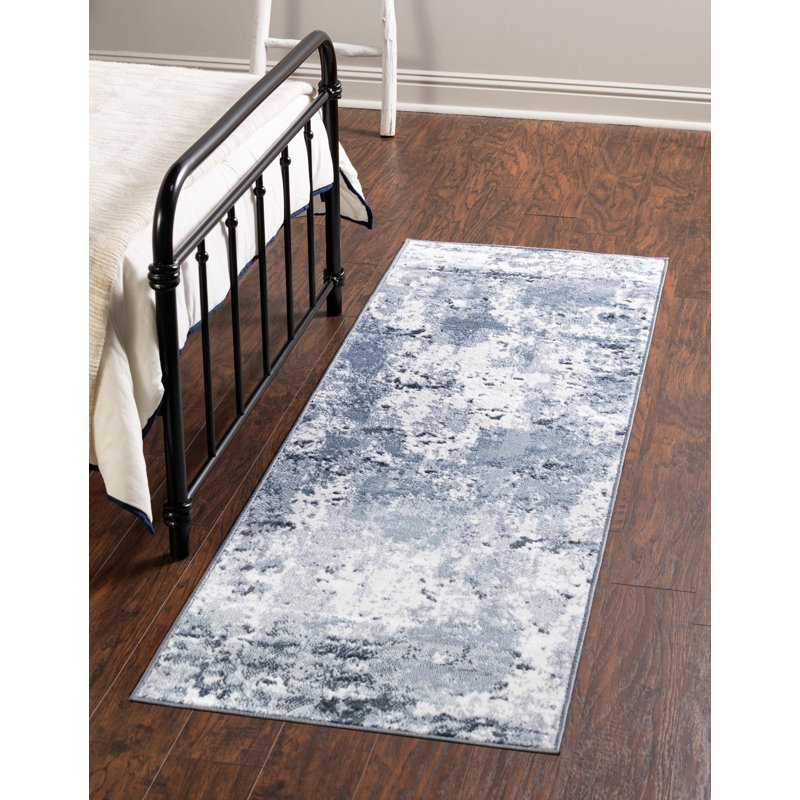 Abstract Indoor Rug, Runner 2' x 8'