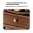 Rotating Bookshelf With Drawer, 360 Display 5 Tier Corner Bookshelf For Small Space, Floor Standing Bookcase Storage Rack, Wood Narrow Organizer For Bedroom, Living Room (WALNUT) ( BIG DEAL DAYS )-272824002-272824005