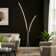 Wade Logan® Bilbey 85'' LED Arched Floor Lamp & Reviews | Wayfair