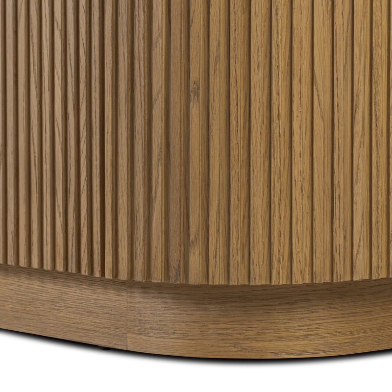 Delphi Media Console-Desert Oak, Desert Oak