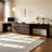 Modern Extendable L-Shaped Desk With 6 Storage Drawers-1858732648