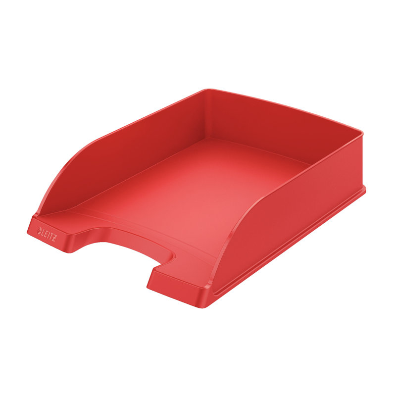 Plastic Paper Organiser, Red