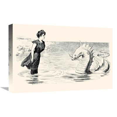 No Wonder the Sea Serpent Frequents Our Coast' Print on Canvas -  East Urban Home, 26BDE31AB7DD4076B72ED28085DC2B46