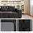Straight Modular Sofa With Compressed Boneless Sectional-1809568254-1808894136