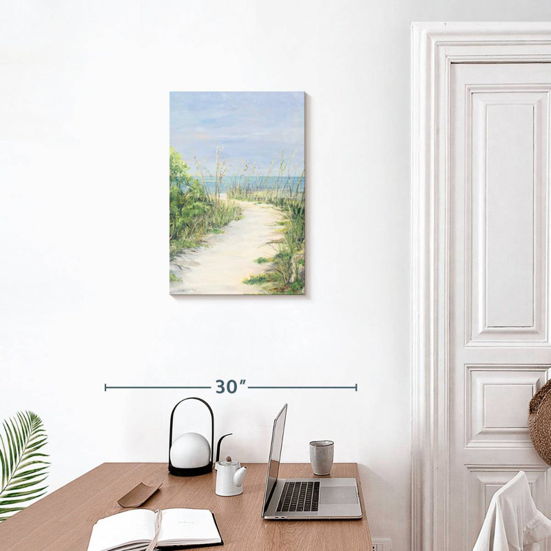 Paradise Path, 24" H x 16" W