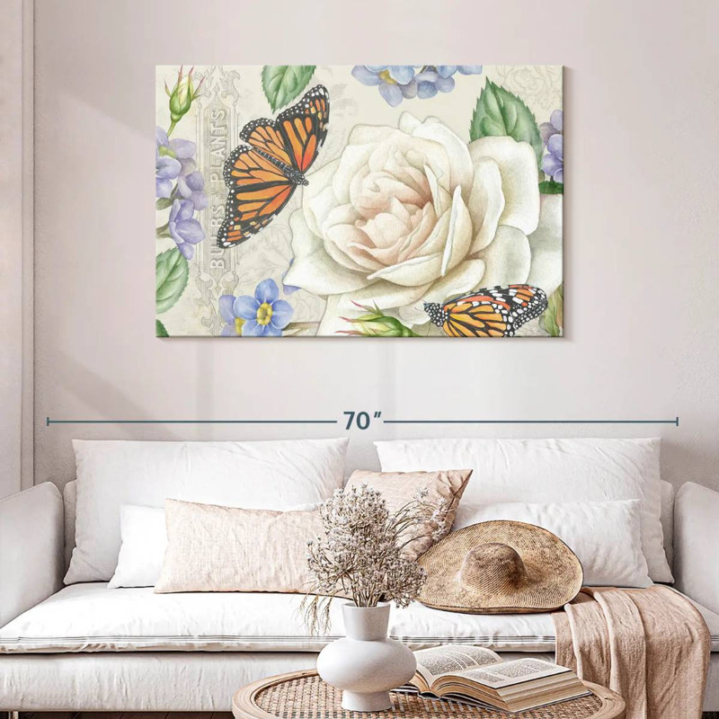 Jardin de roses Harnek en fleurs IV, H 30 po x l 45 po