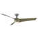 Twirl 3 - Blade Outdoor LED Smart Propeller Ceiling Fan with Remote Control and Light Kit With Selectable Colour Temperature Included, Works With Alexa and iOS or Android App